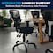 Flash Furniture Mid-Back Black Mesh Swivel Ergonomic Office Chair with Adjustable Arms HL-0001-GG - alternate 3